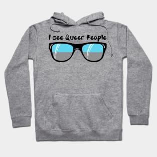 Autosexual Sunglasses - Queer People Hoodie